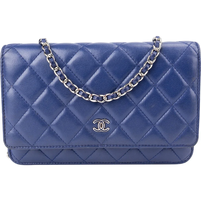 Chanel Quilted Lambskin Wallet On Chain Crossbody Bag