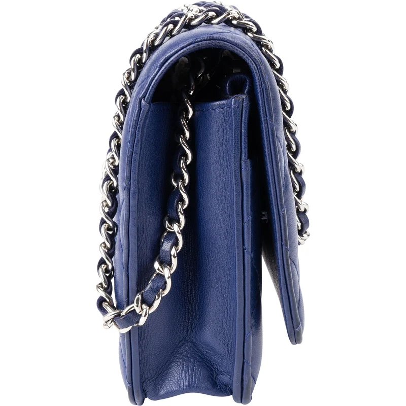 Chanel Quilted Lambskin Wallet On Chain Crossbody Bag