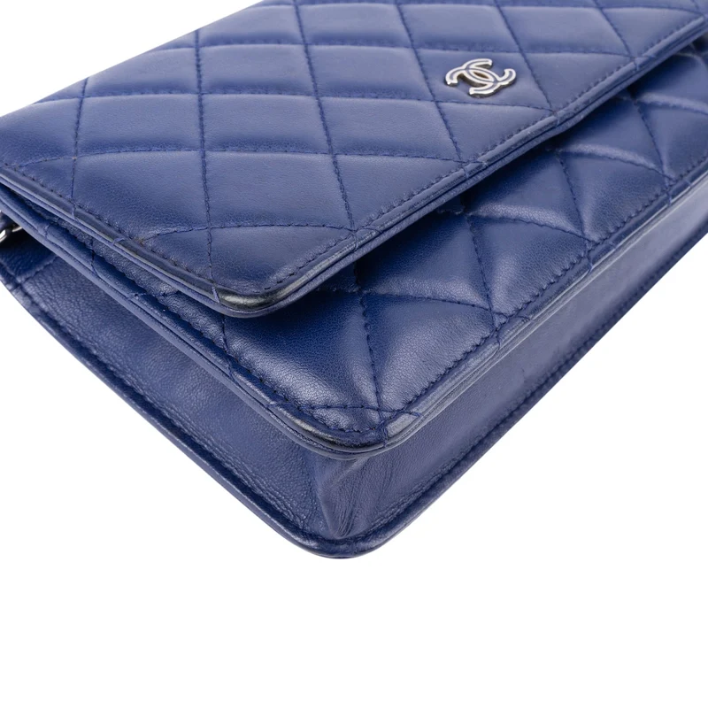 Chanel Quilted Lambskin Wallet On Chain Crossbody Bag