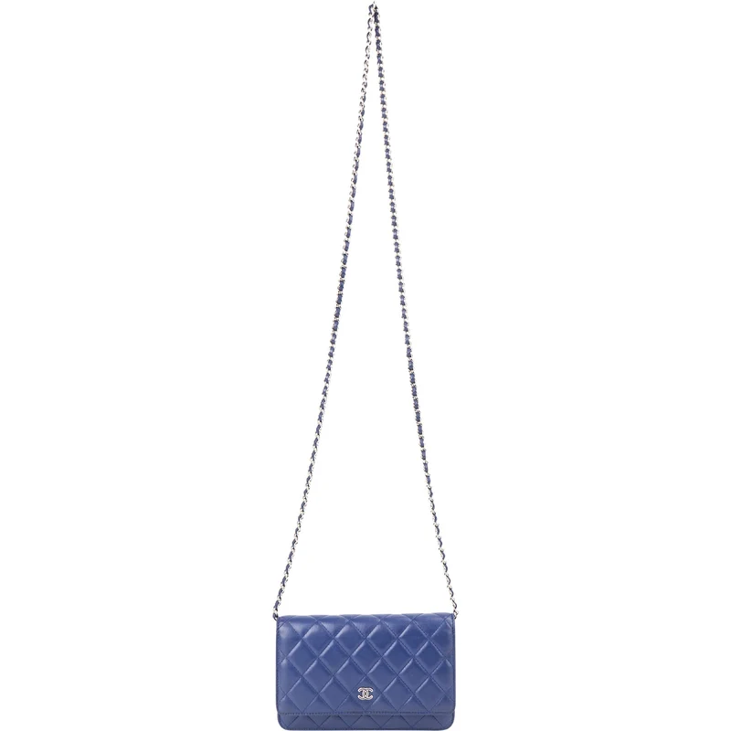 Chanel Quilted Lambskin Wallet On Chain Crossbody Bag