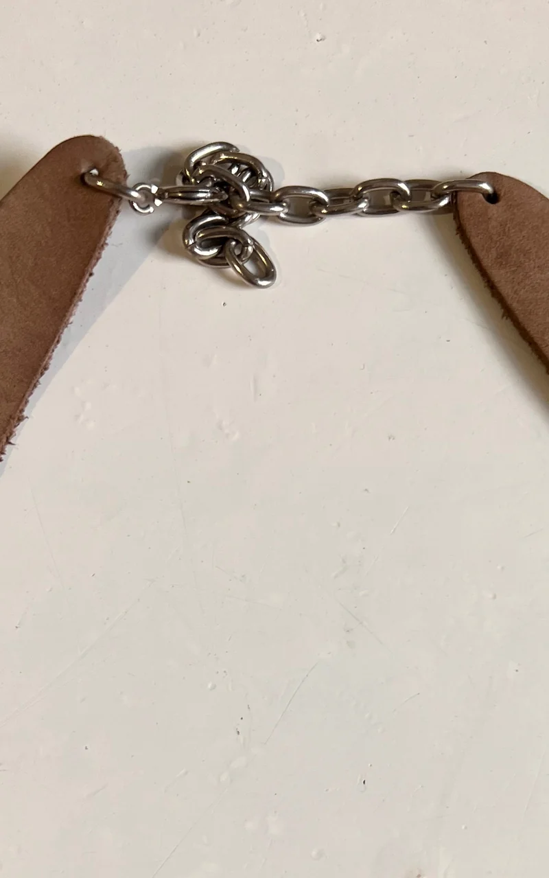 Vintage 70s Leather Statement Piece