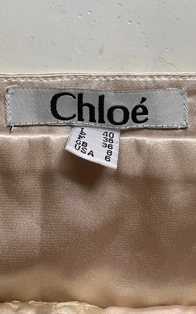 Vintage Chloe Silk Dress