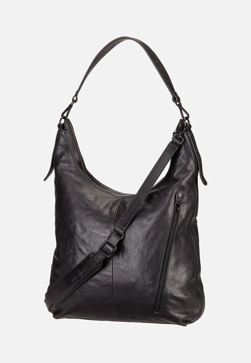 Mrs. Banoffee Pie Black Smoke - Hobo Bag