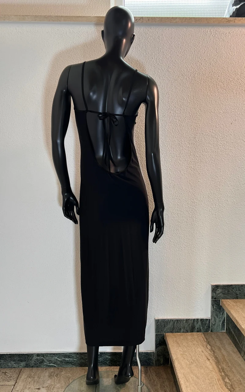 Vintage 90s Rose Lycra Dress