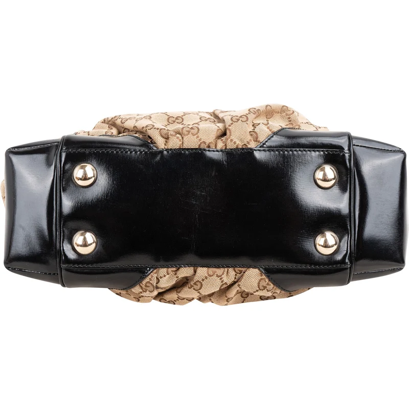 Gucci Monogram GG Canvas Full Moon Handbag