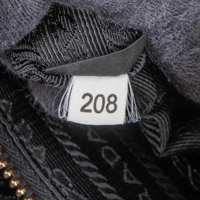 Prada Vitello Daino Push Lock Satchel Handbag