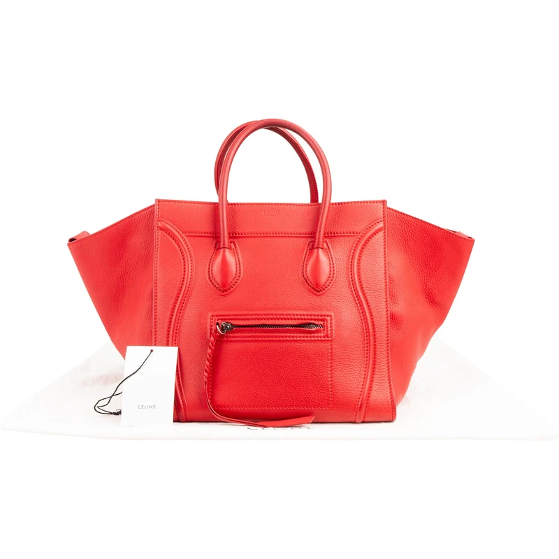 Céline Led Grained Calfskin Phantom Handbag