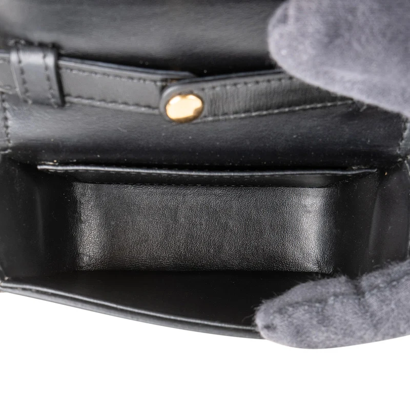 Celine Shiny Calfskin Mini Claude Crossbody Bag