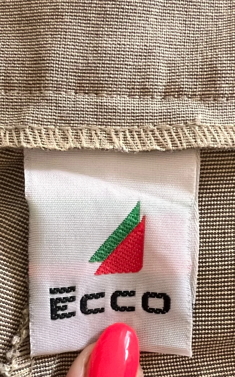 Vintage 90s Beige Pleated Pants