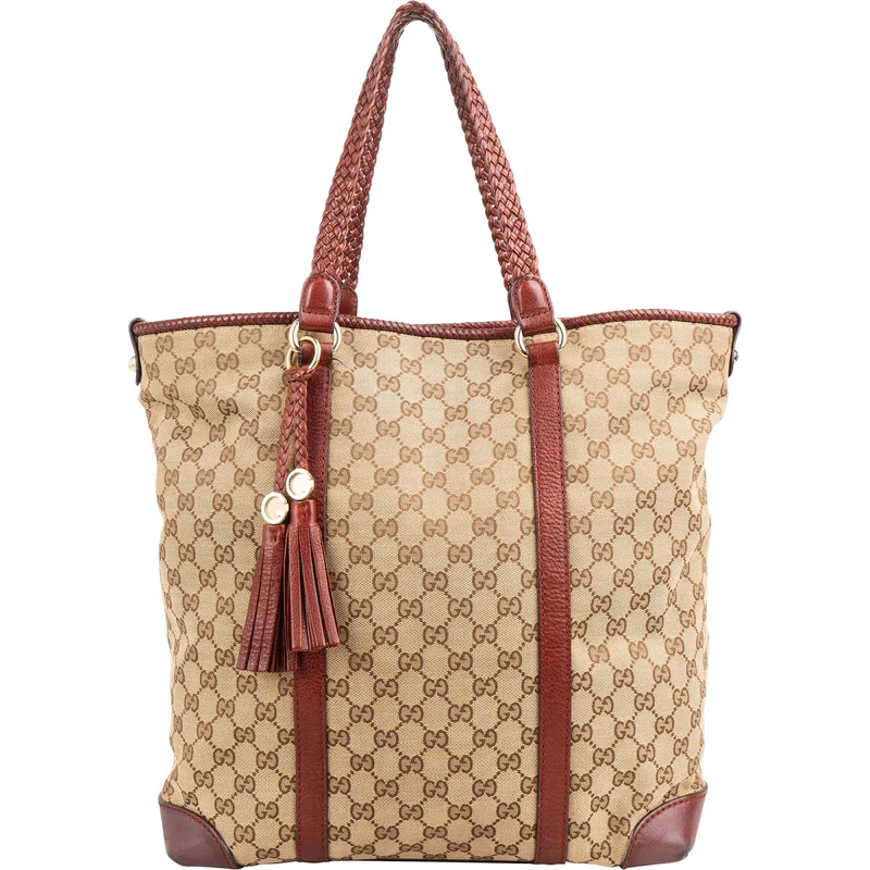 Gucci Monogram GG Canvas Marrakech Handbag