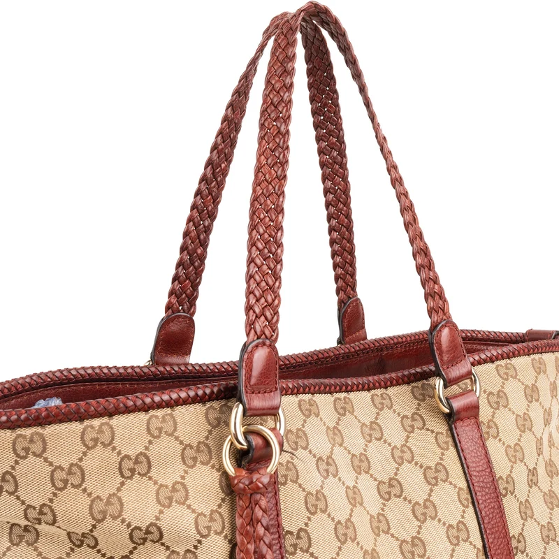 Gucci Monogram GG Canvas Marrakech Handbag