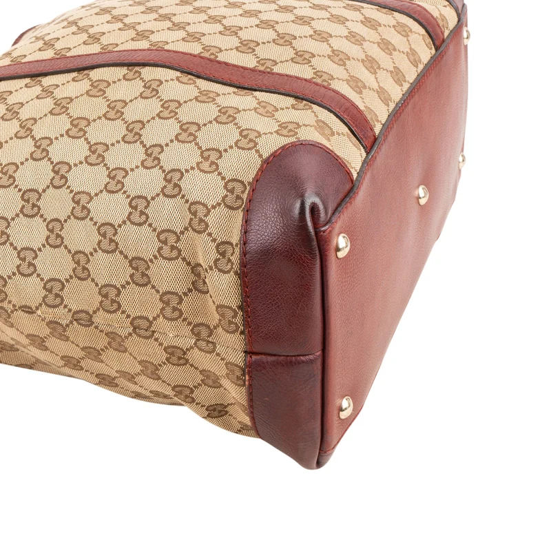 Gucci Monogram GG Canvas Marrakech Handbag