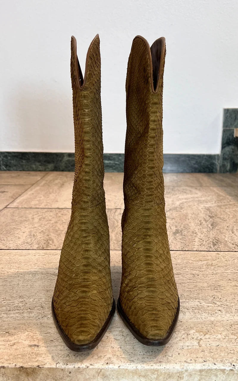 Vintage Walter Steiger Suede Boots 36,5