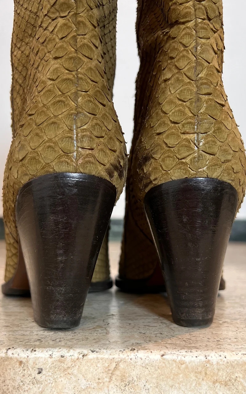 Vintage Walter Steiger Suede Boots 36,5
