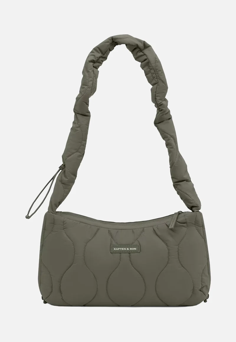 Skara Small Quilted Khaki - Crossbody Bag