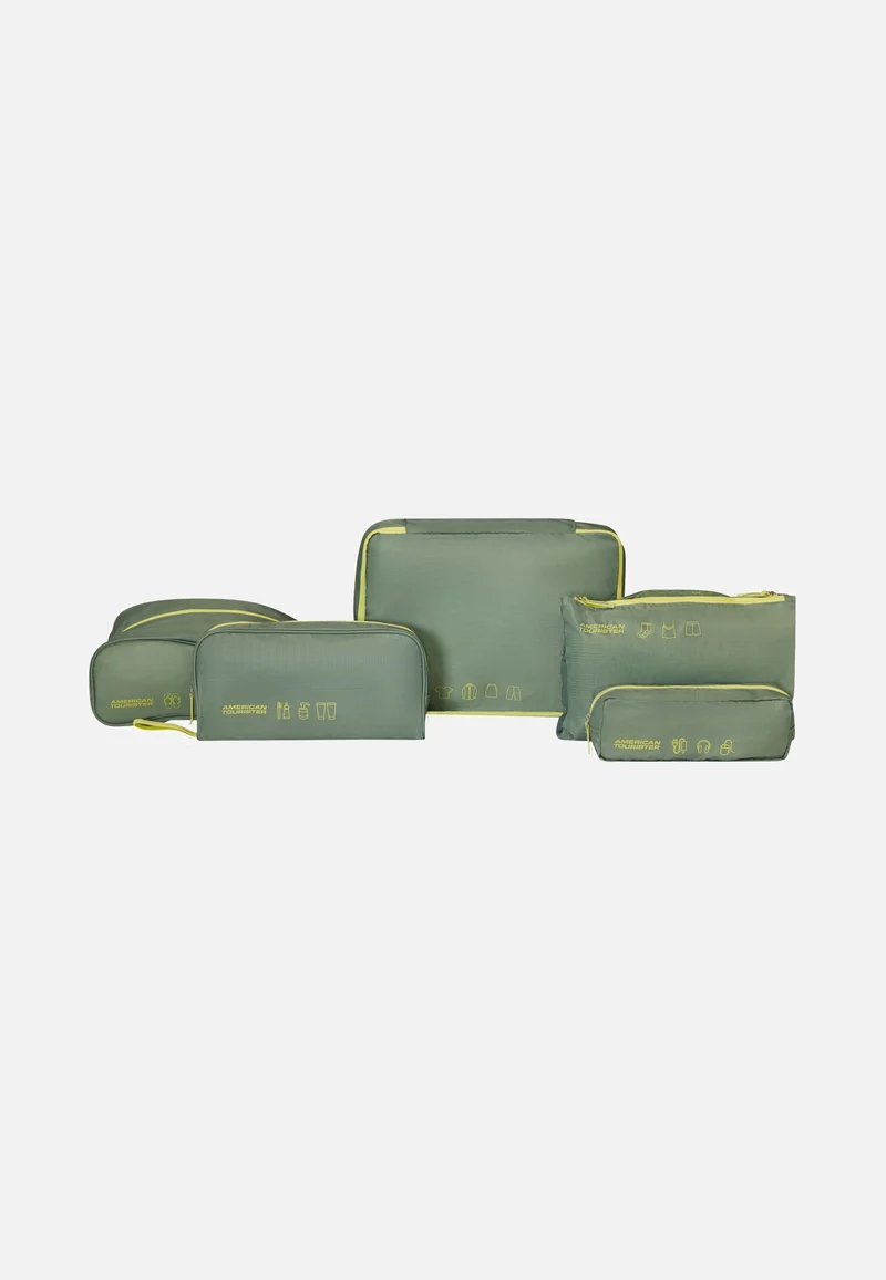 Packing Organizers 5Pcs Olive/Lime - Packing Organizers
