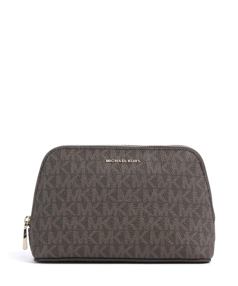 Michael Kors Jet Set Small Kosmetiktasche brown/acorn