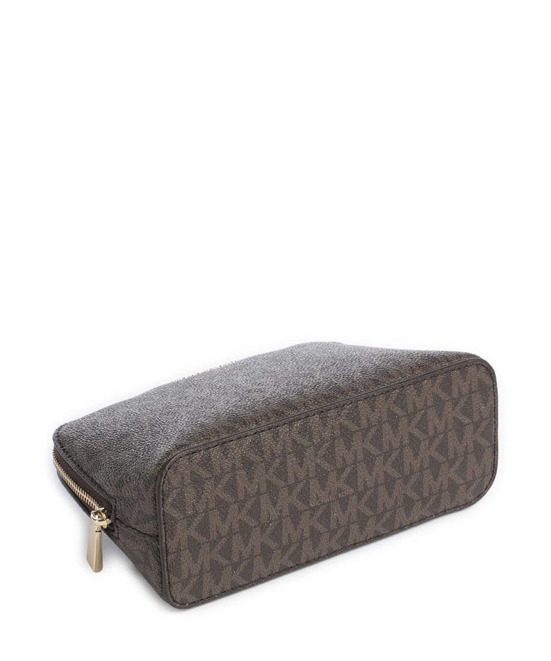 Michael Kors Jet Set Small Kosmetiktasche brown/acorn
