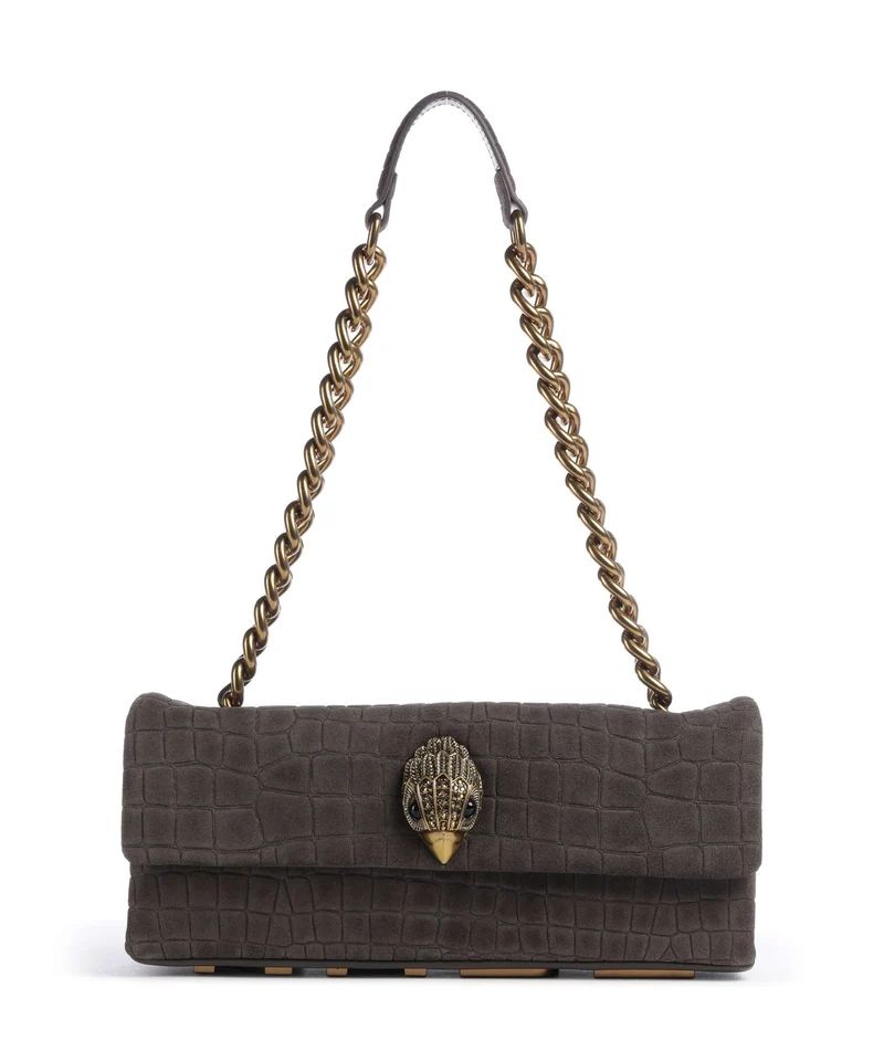 Kurt Geiger Kensington Schultertasche dark brown