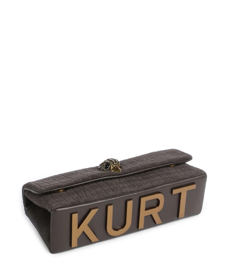 Kurt Geiger Kensington Schultertasche dark brown