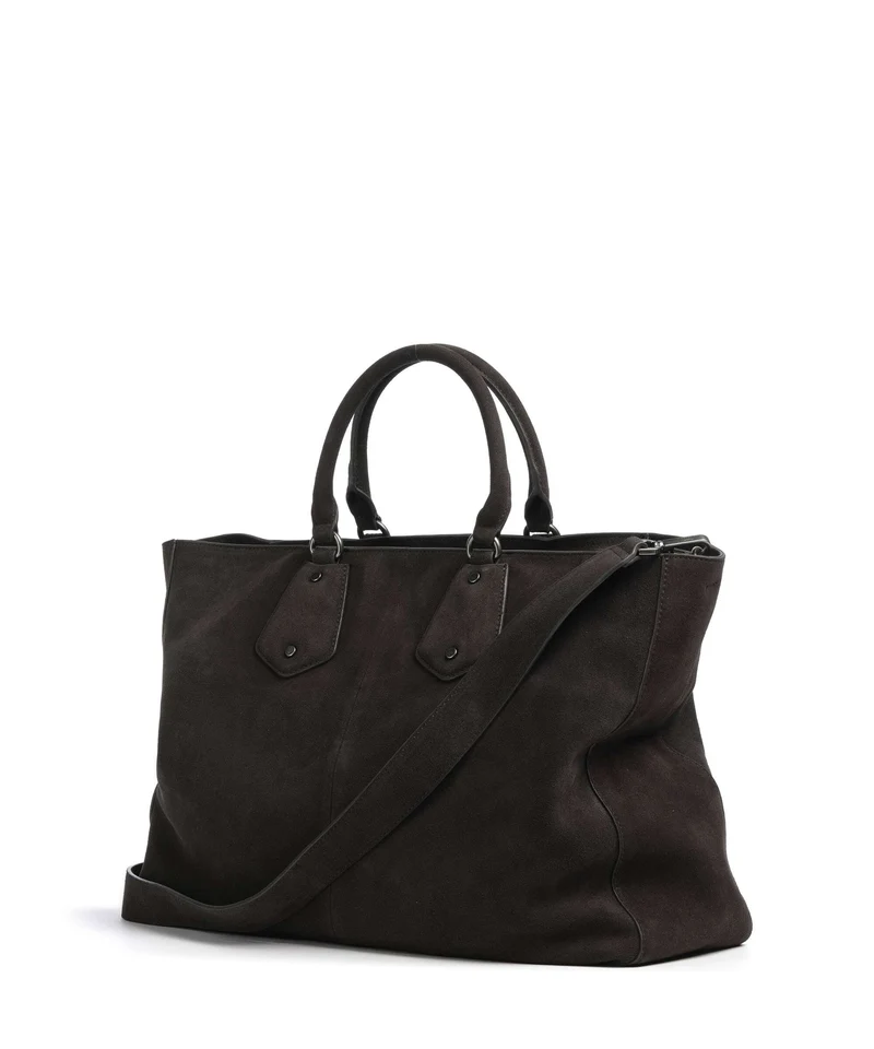 Liebeskind Cora Hydro Suede L Handtasche deep soil