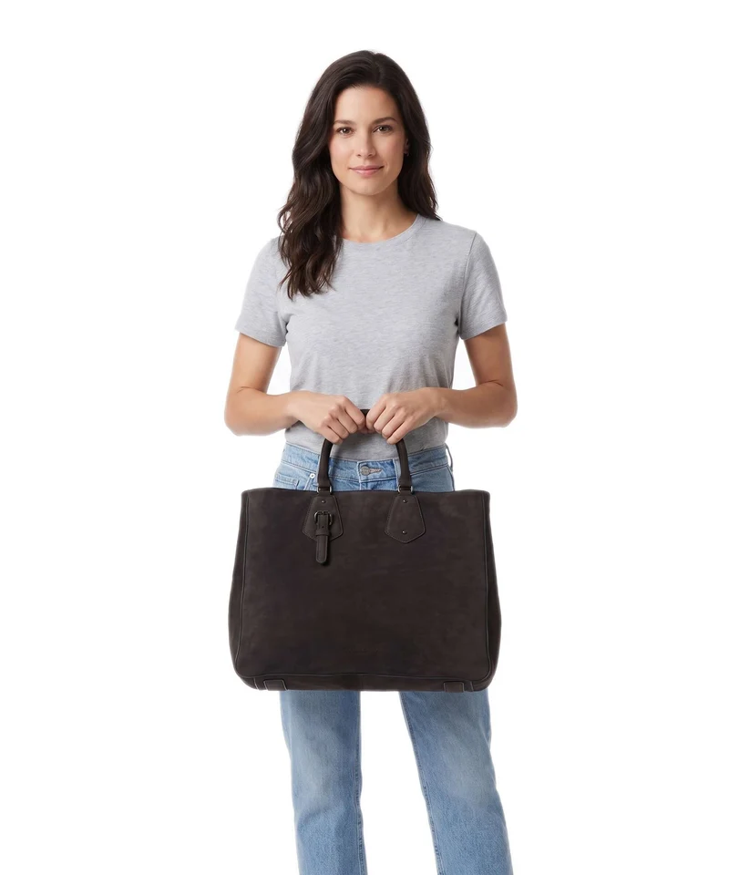 Liebeskind Cora Hydro Suede L Handtasche deep soil