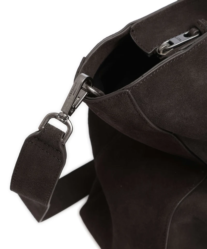 Liebeskind Cora Hydro Suede L Handtasche deep soil