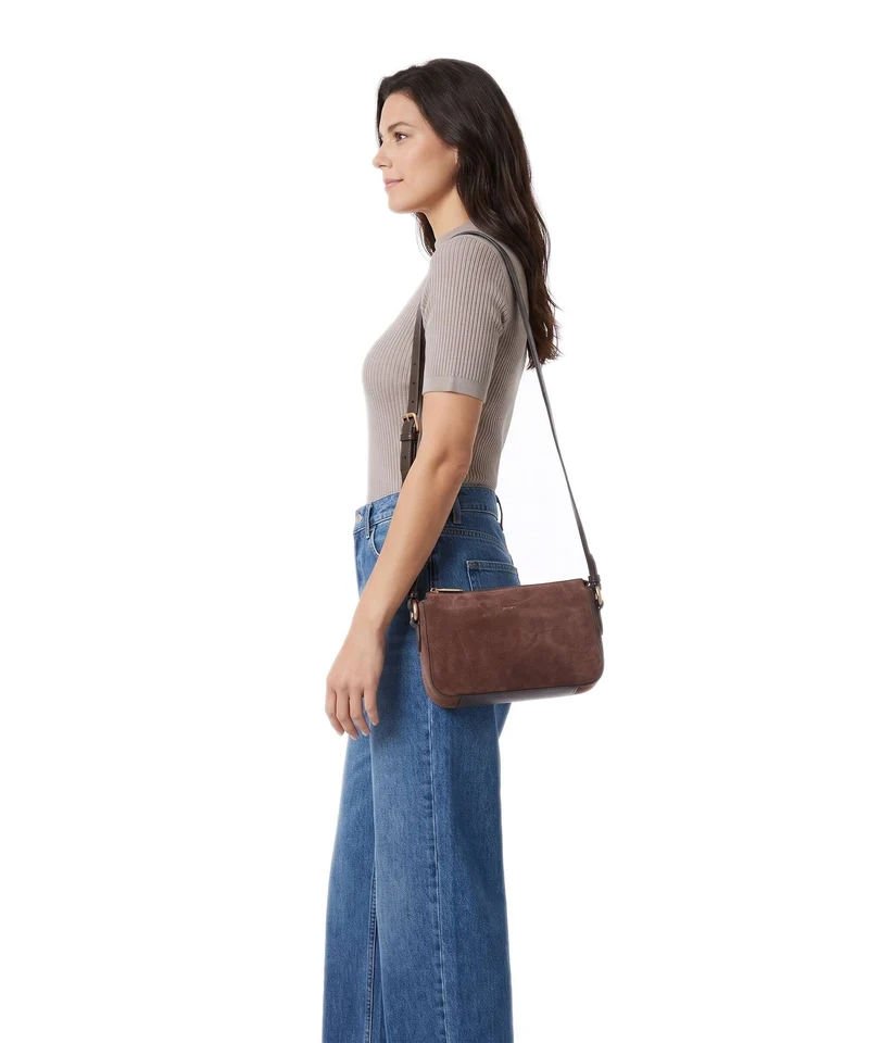 JOOP! Sofista Dolce Jasmina Umhängetasche darkbrown