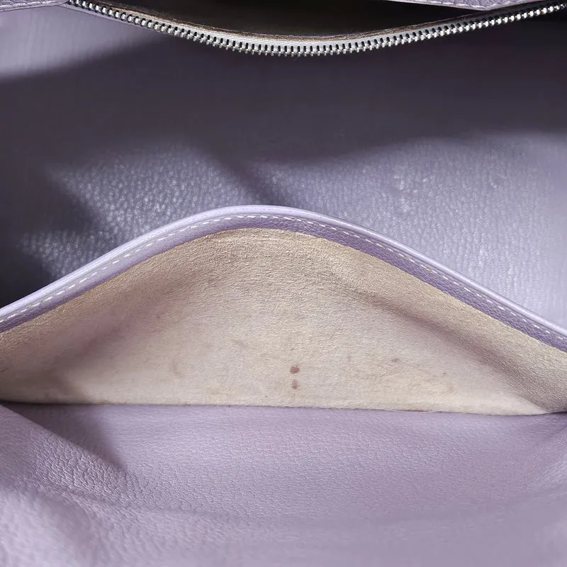 Hermès Lilac Chevre Mysore Leather Palladium Birkin 30 Handbag