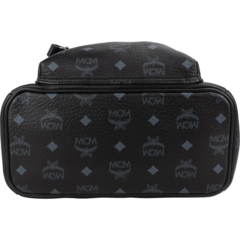 MCM Monogram Visetos Stark Side Studs Small Backpack