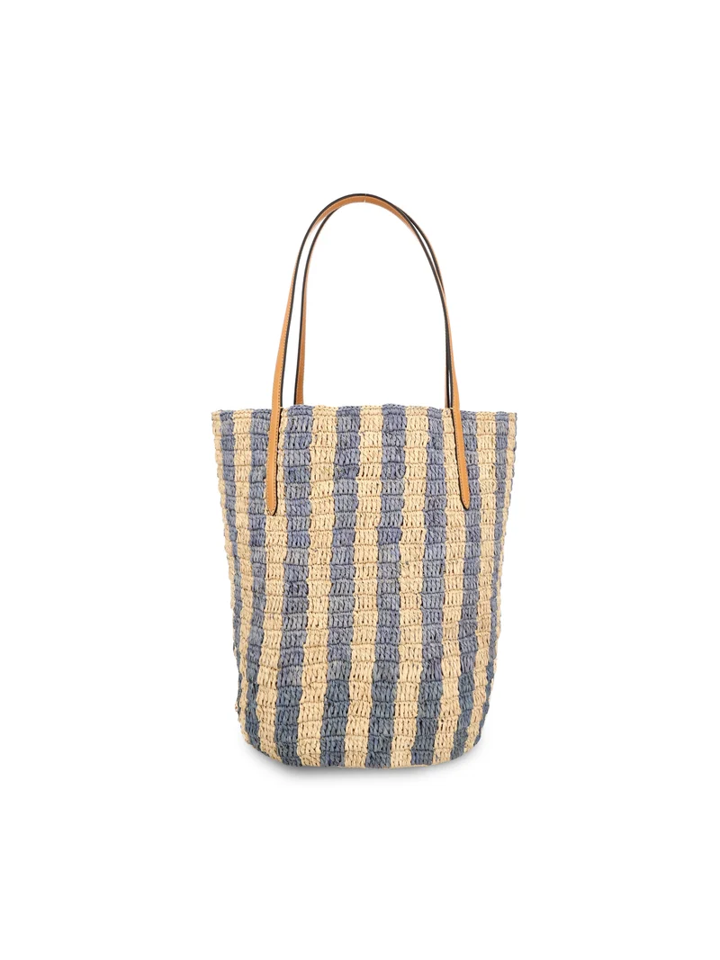 VALENTINO GARAVANI Borsa Shopping In Rafia