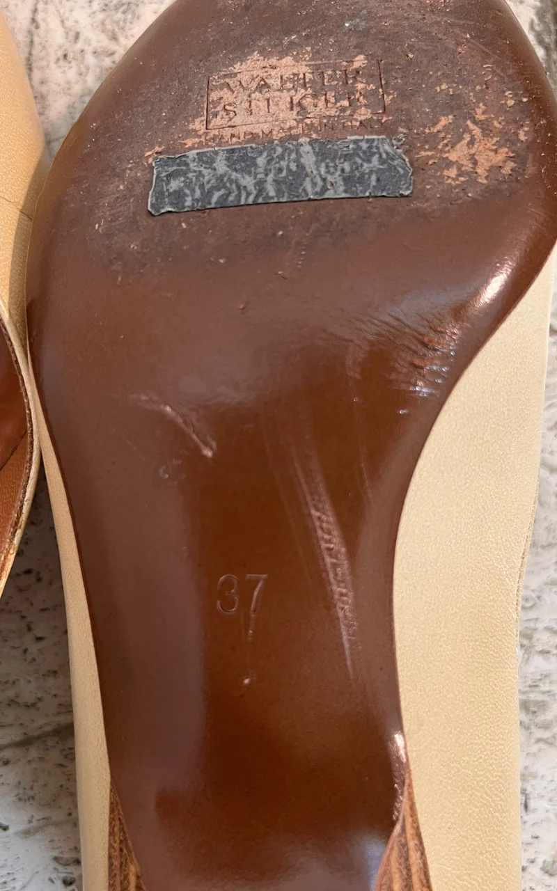 Vintage Y2K Walter Steiger Kittenheels 37