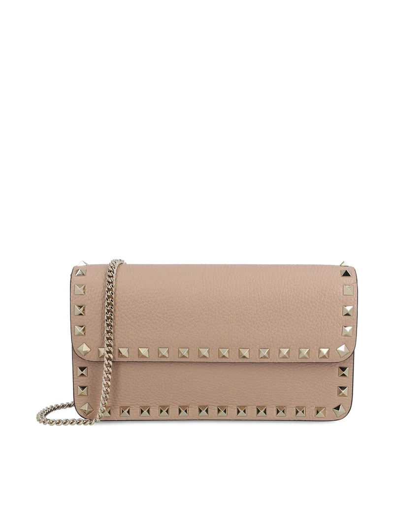 VALENTINO GARAVANI Pouch Rockstud In Pelle