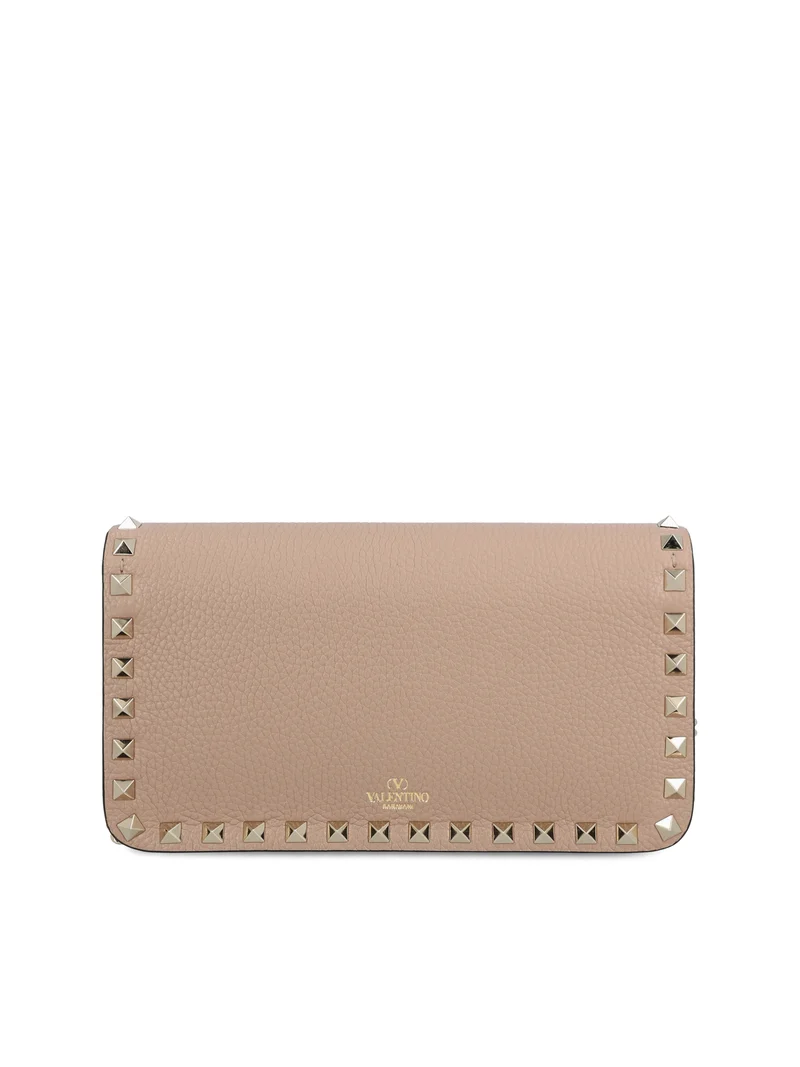 VALENTINO GARAVANI Pouch Rockstud In Pelle