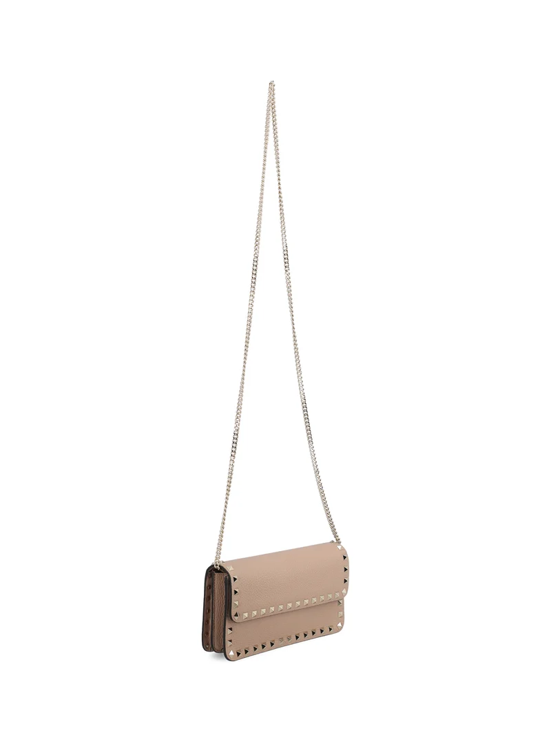 VALENTINO GARAVANI Pouch Rockstud In Pelle