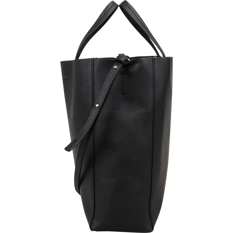 Celine Grained Calfskin Small Vertical Cabas Handbag