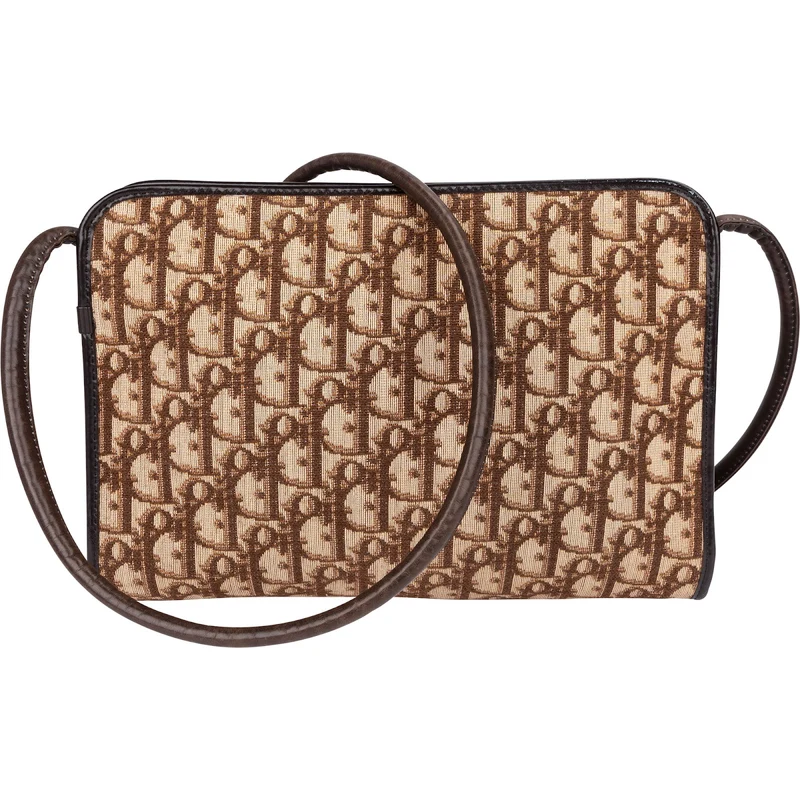 Christian Dior Monogram Trotter Small Tote Crossbody Bag