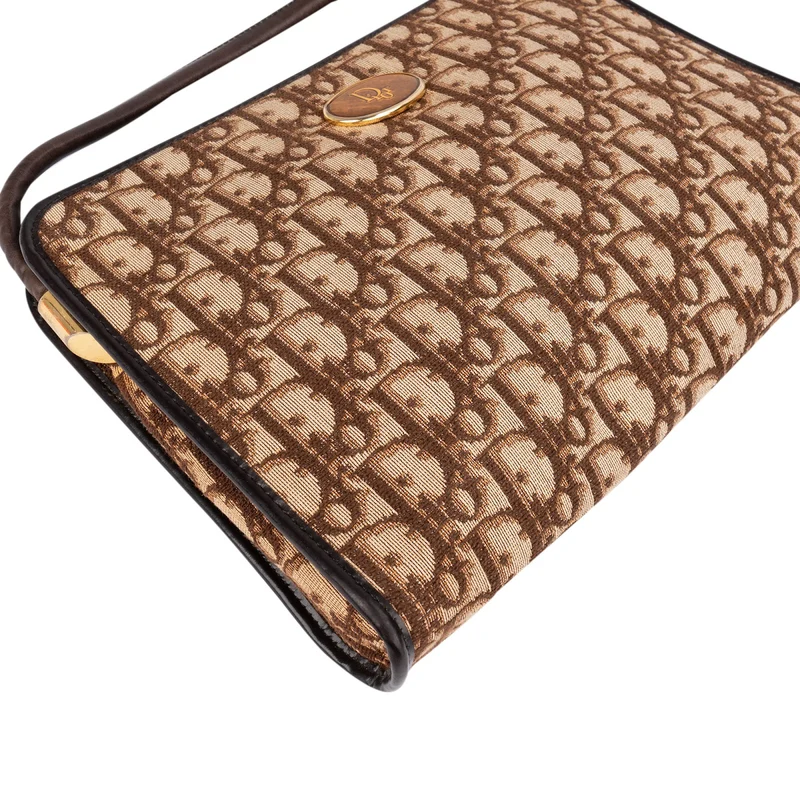 Christian Dior Monogram Trotter Small Tote Crossbody Bag