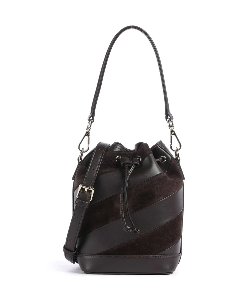 Kazar Brak Bucket Handtasche dark brown
