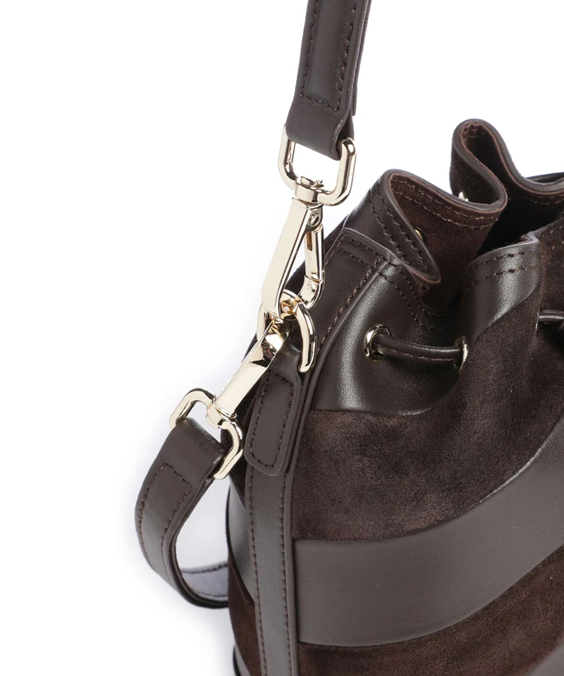 Kazar Brak Bucket Handtasche dark brown