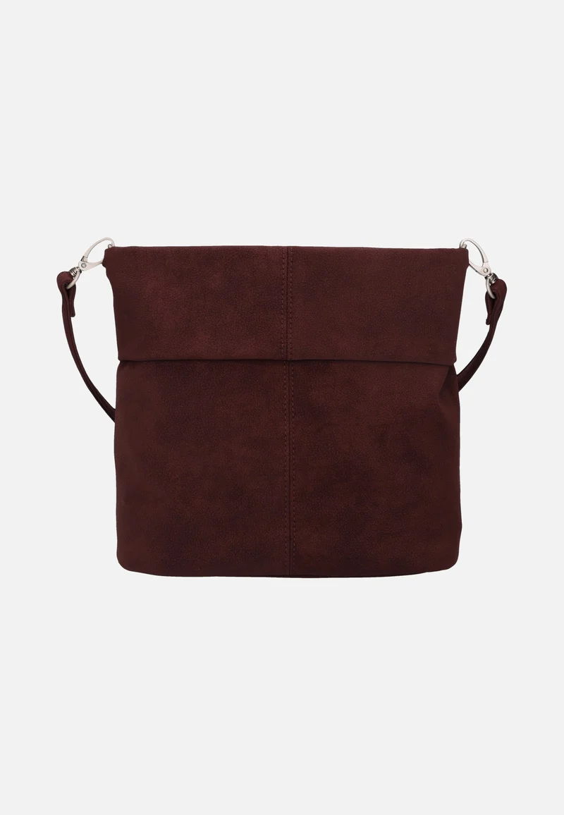 Mademoiselle M8 Nubuk/Bordeaux - Beuteltasche