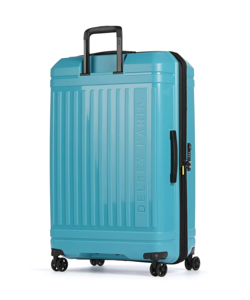 Delsey Paris Lutece Se 4-Rollen Trolley peacock