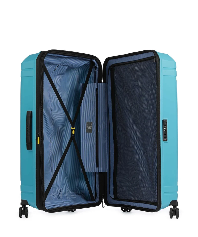 Delsey Paris Lutece Se 4-Rollen Trolley peacock