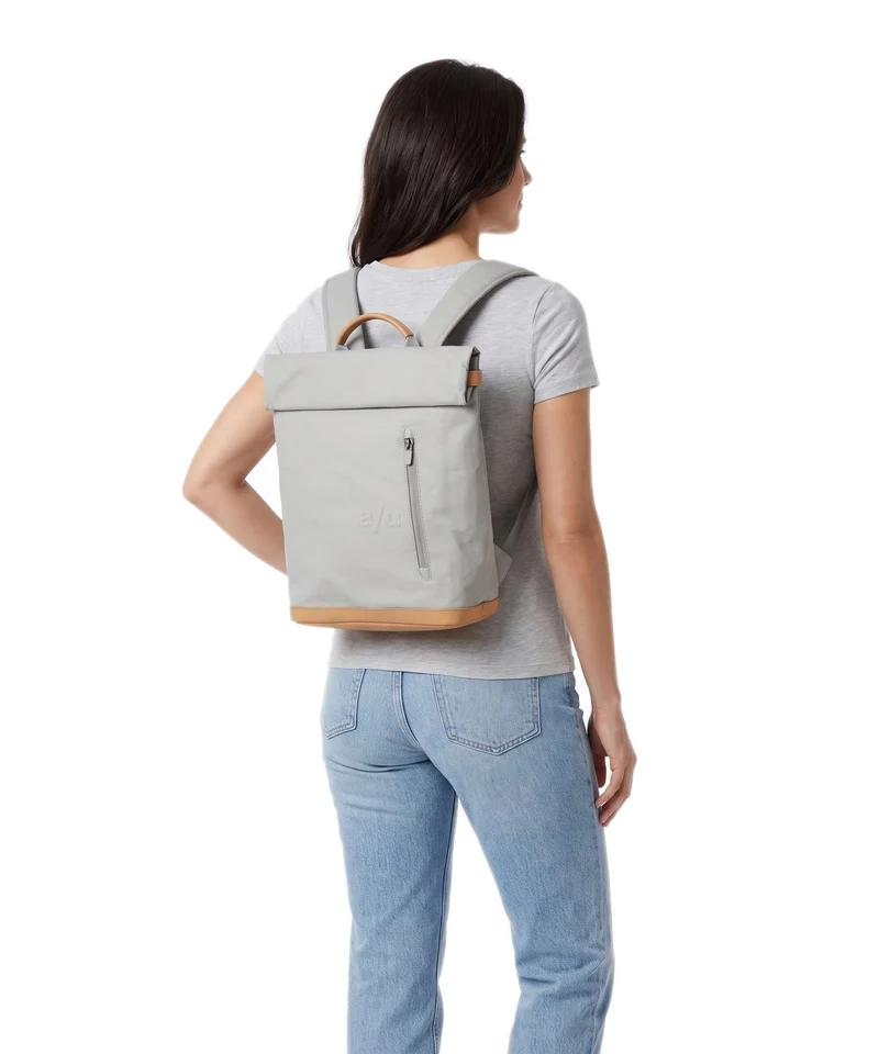 Aunts & Uncles Japan Wakayama Rolltop Rucksack circular grey