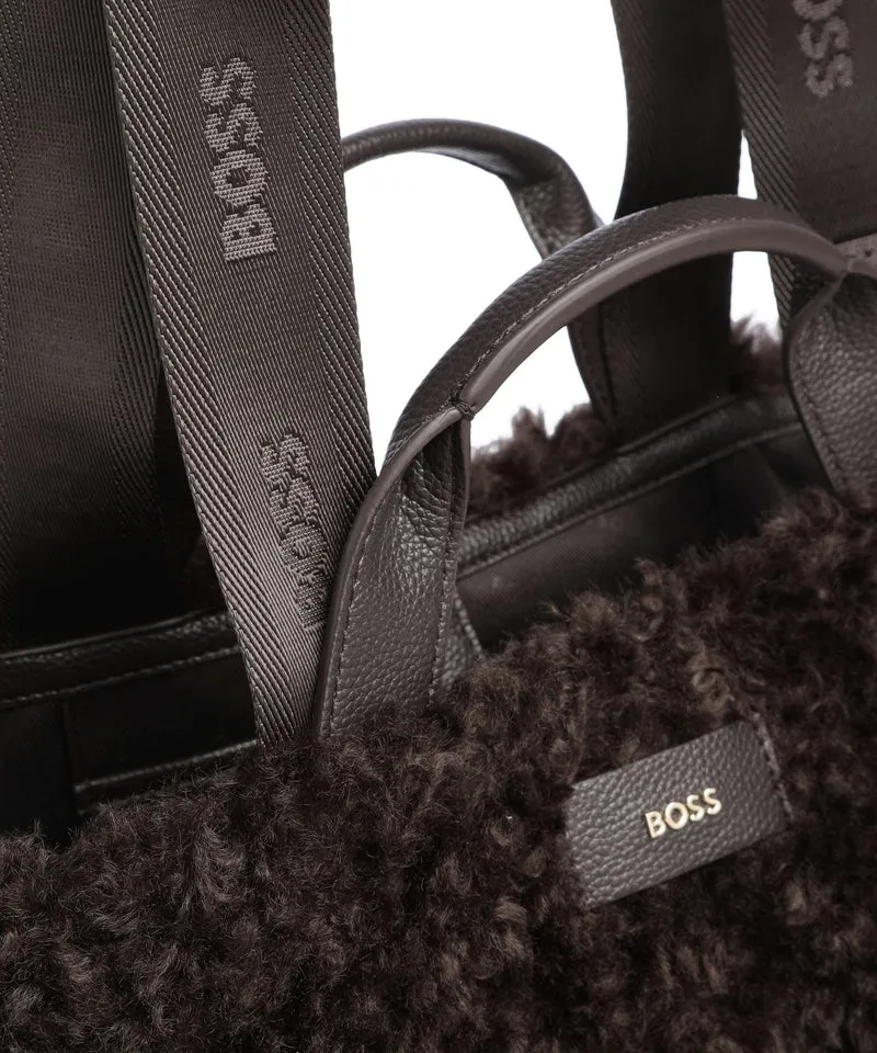 BOSS Palmah Shopper dark brown