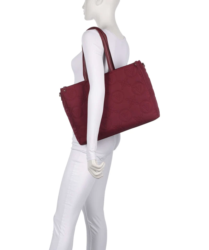 Valentino Bags Puffy Shopper bordeaux