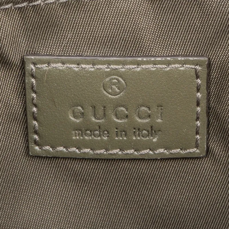 Gucci Monogram GG Canvas Messenger Crossbody Bag