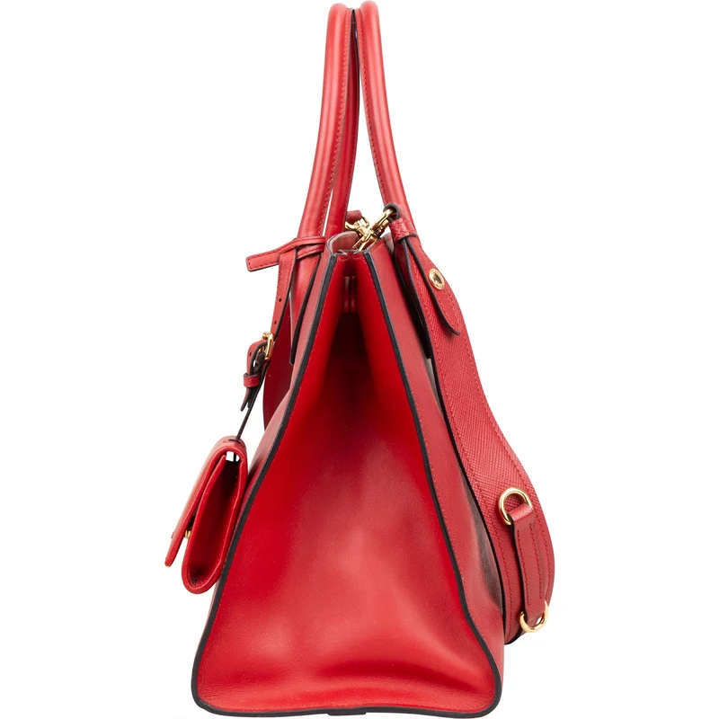 Prada Saffiano Leather Tote Handbag