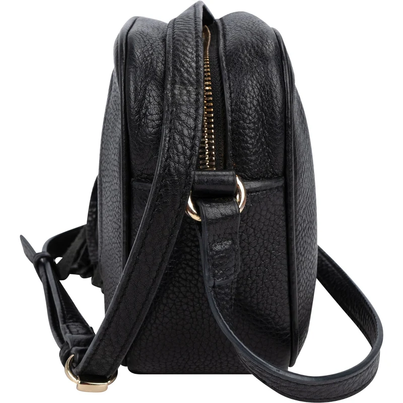 Gucci Leather GG Soho Crossbody Bag
