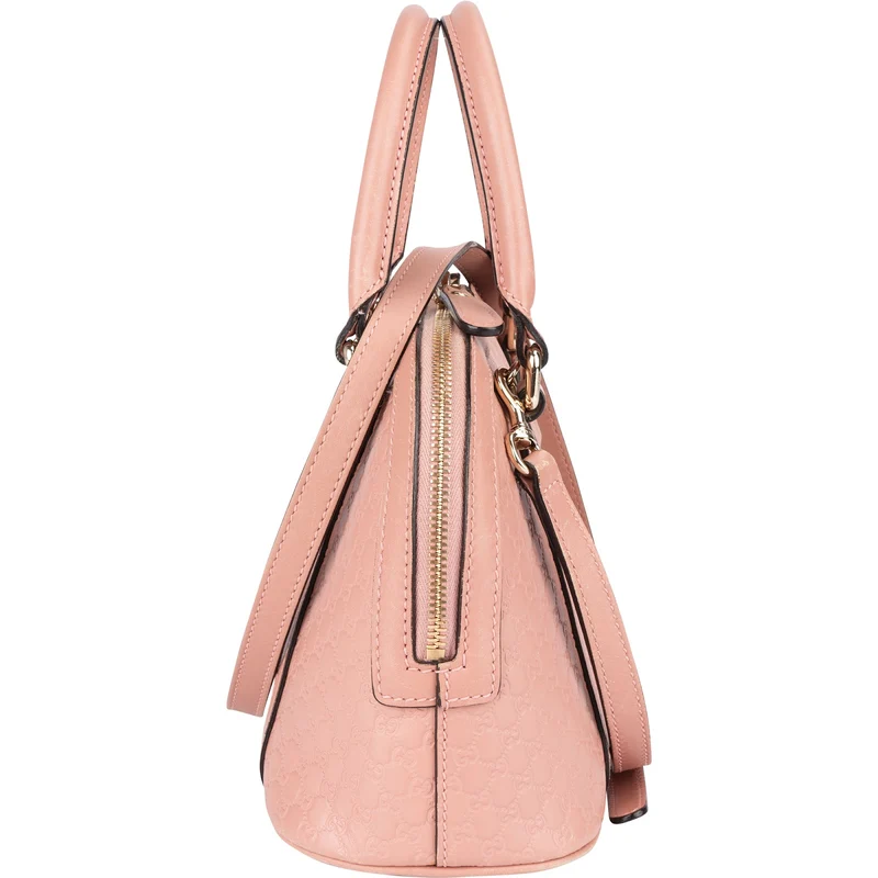 Gucci Microguccissima Leather Small Dome Satchel Handbag